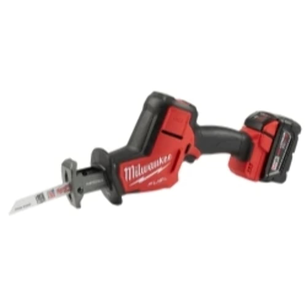 Milwaukee M18 Fuel Hackzall Reciprocating Saw Kit, 18V, 6 lbs, 7 in. Blade Length
