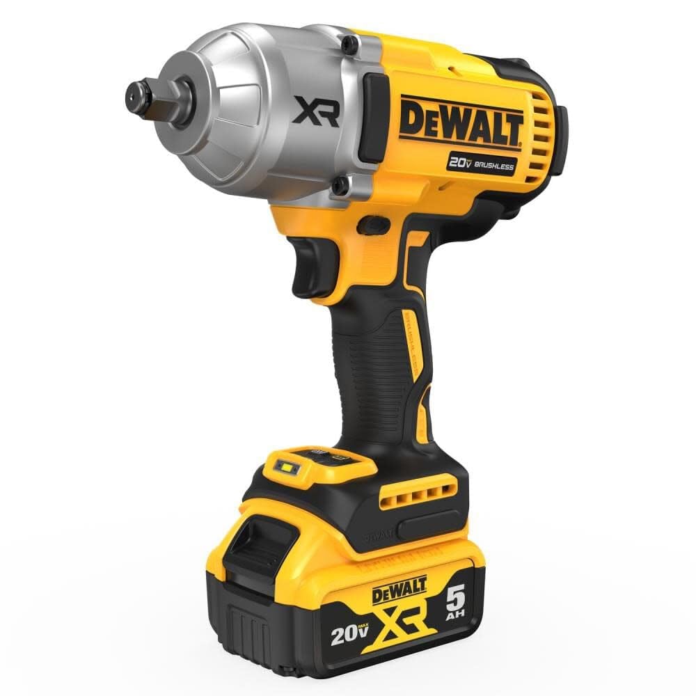 DEWALT 20V MAX Cordless Impact Wrench Kit, 20V MAX, 1/2" Hog Ring