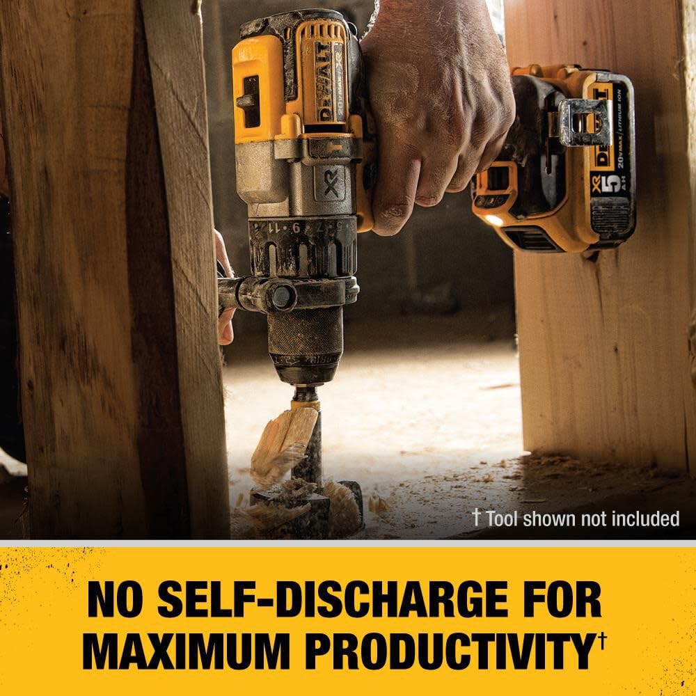 DEWALT 20V MAX Battery Starter Kit with 2 Batteries, 5.0Ah (DCB205-2CK)