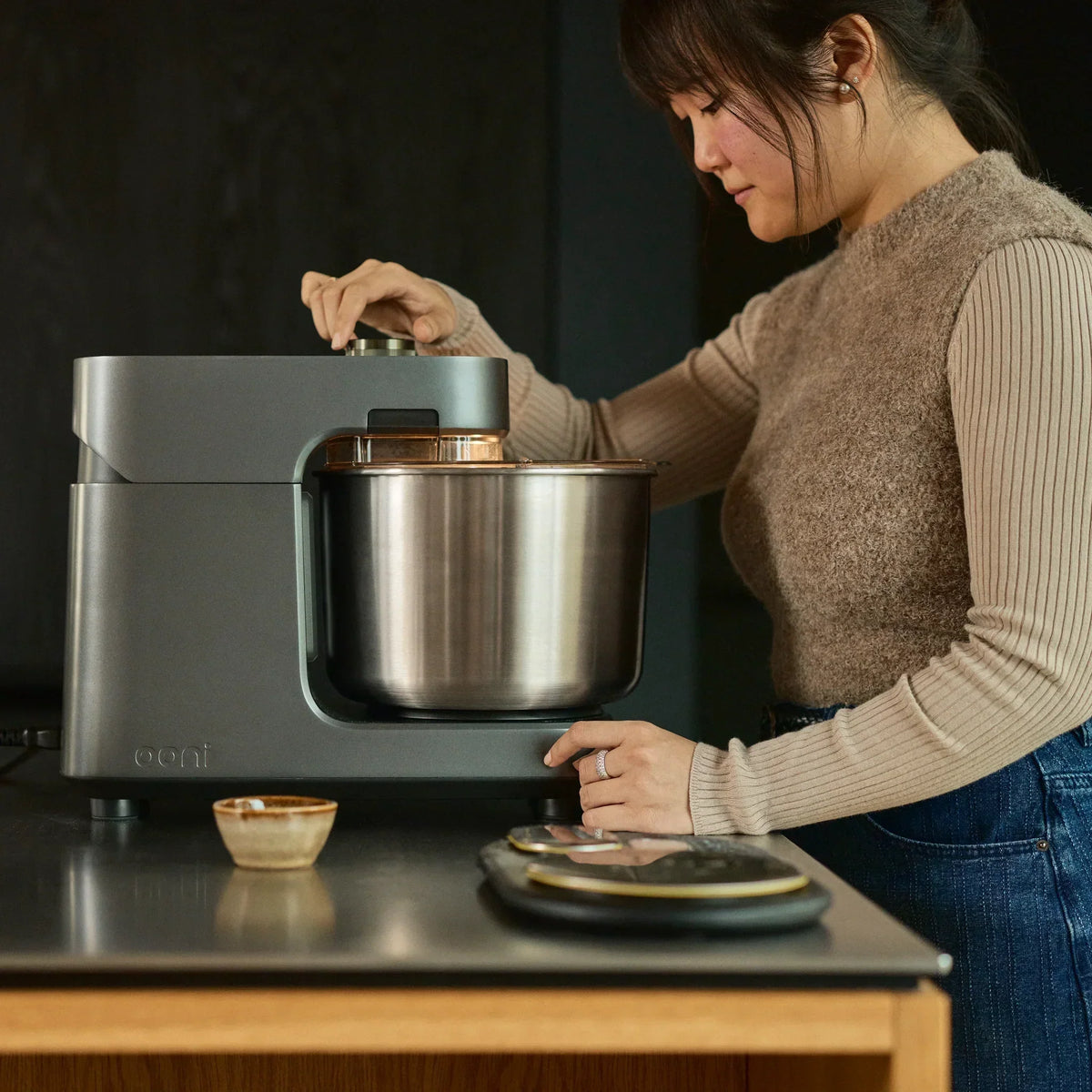 Ooni Halo Pro Spiral Mixer - Charcoal Grey