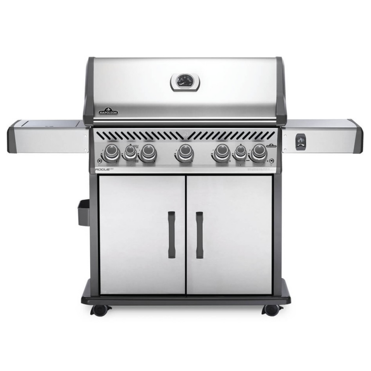 Napoleon Rogue SE 625 Propane Gas BBQ RSE625RSIBPSS-1 | Free Cover + Meat Lovers Kit