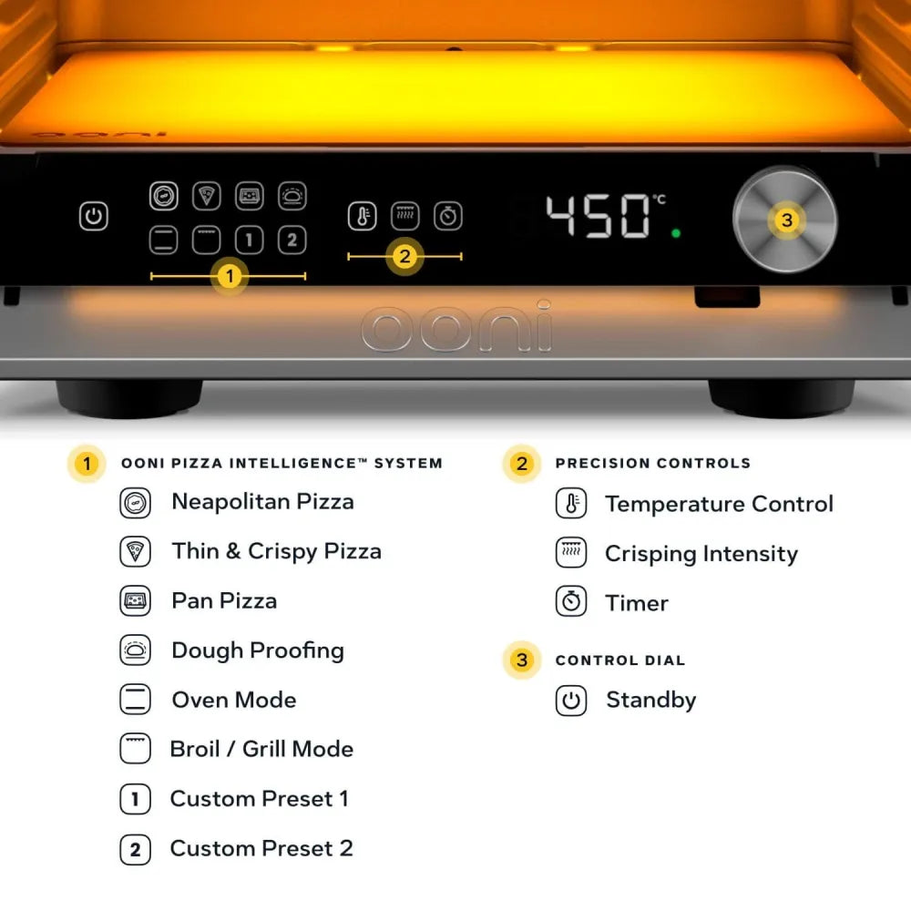 Ooni Volt 2 12" Electric Pizza Oven - Polar White