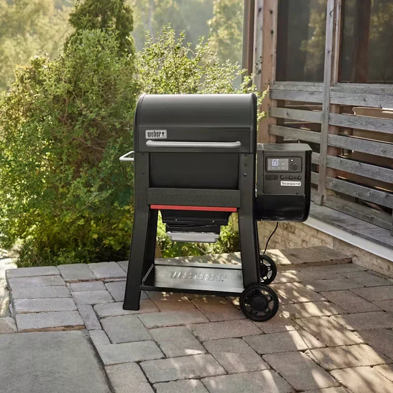 Weber Searwood 600 Wood Pellet Smoker BBQ Grill