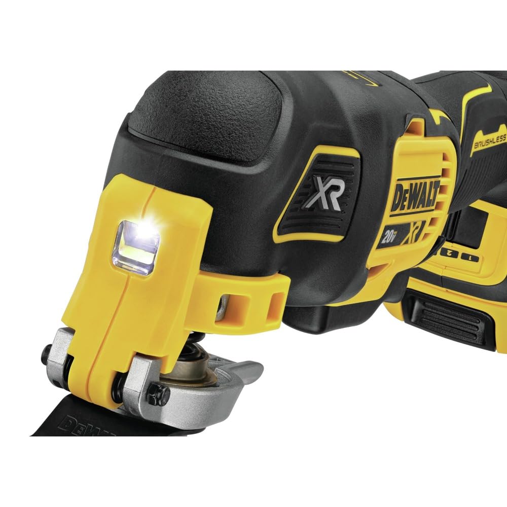DEWALT 20V MAX XR Oscillating Tool Kit, 3-Speed (DCS356C1)