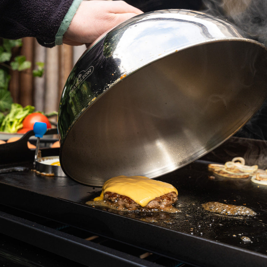 Napoleon Freestyle™ 24 Non-Stick Gas Plancha Grill – 3 Burner Outdoor Griddle BBQ