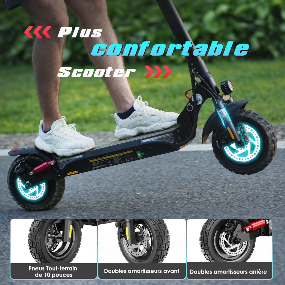 iX3 800W Off Road Electric Scooter