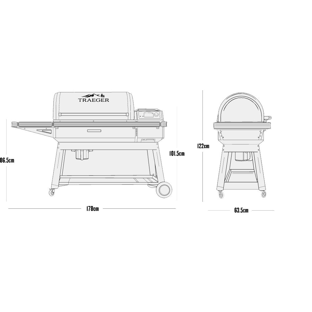 Traeger Ironwood XL Series Wood Pellet Grill Smoker BBQ